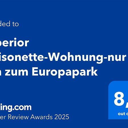 Superior Maisonette-Wohnung-Nur 5 Min Zum Europapark Kappel-Grafenhausen Exterior foto