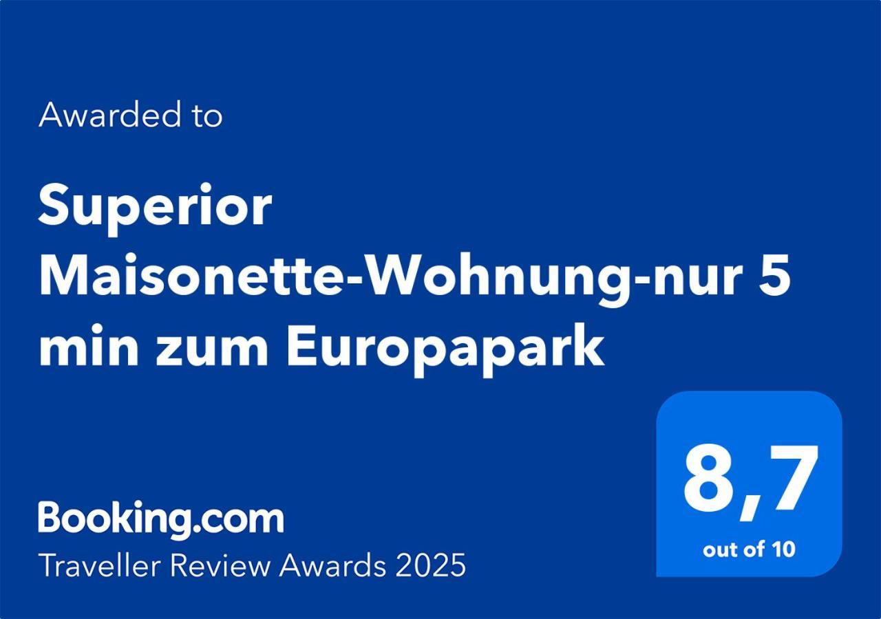 Superior Maisonette-Wohnung-Nur 5 Min Zum Europapark Kappel-Grafenhausen Exterior foto